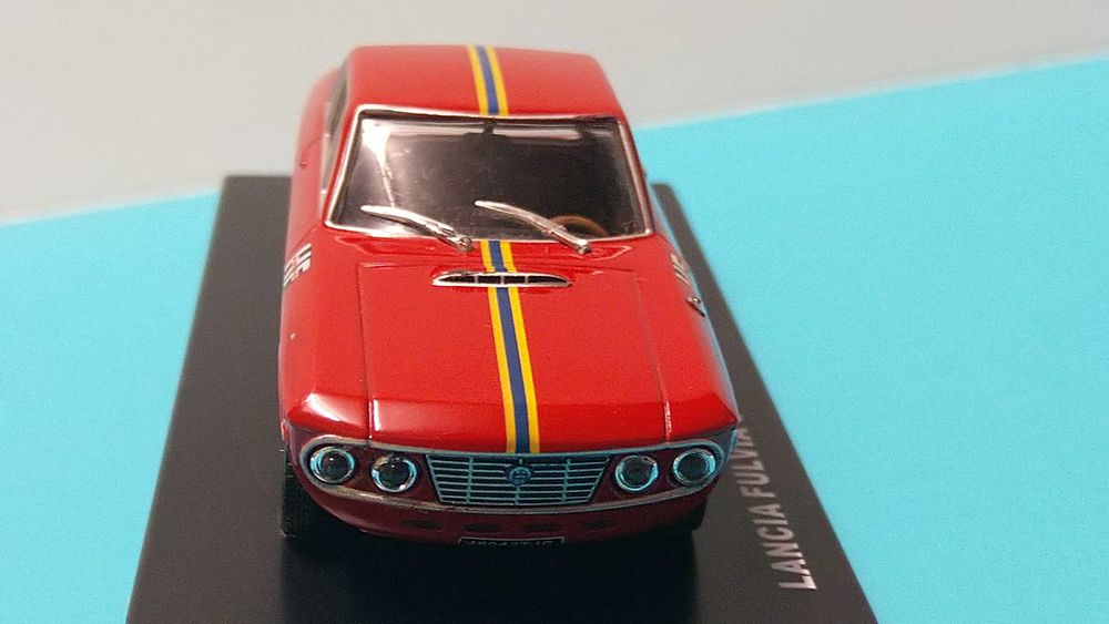Lancia Fúlvia Coupé Rallye 1.3 HF (1967) - Miniatura da PdeA esc 1/43