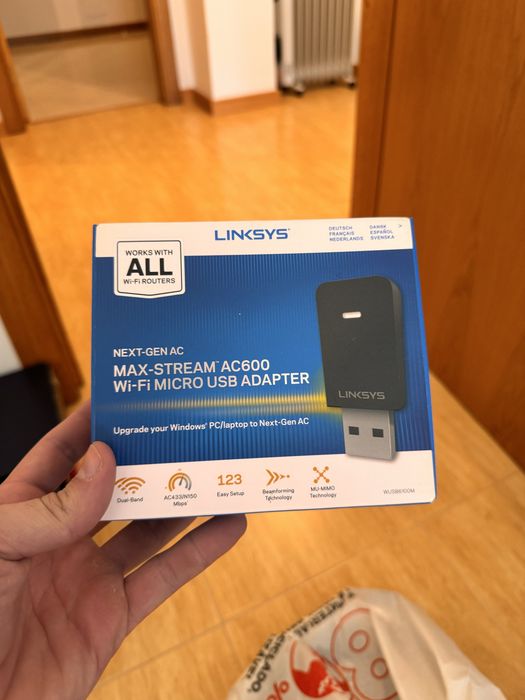 Linksys MAX-STREAM AC600 (WUSB6100M)