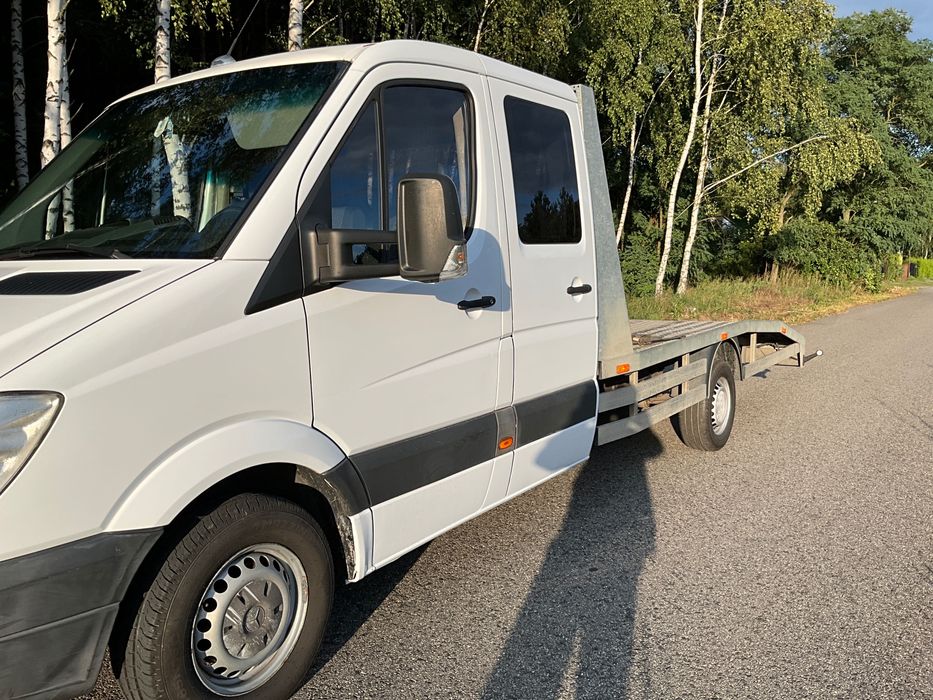 Mercedes sprinter 315CDI~LAWETA-stan idealny!!!Oryginalny przebieg – udokumentowany