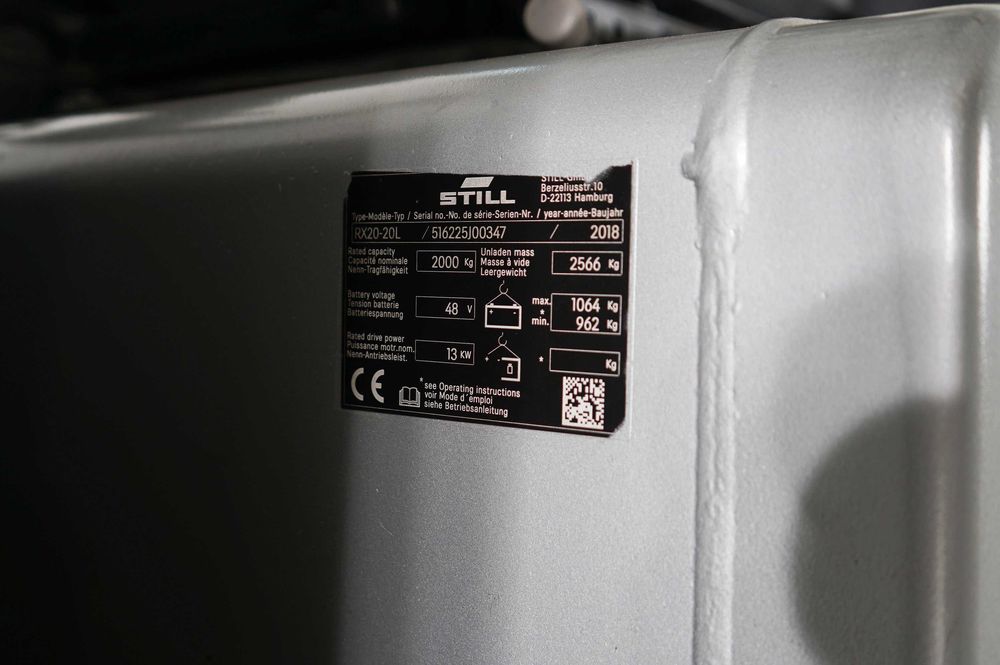 Empilhador elétrico Still RX20-20 de 2000 kg