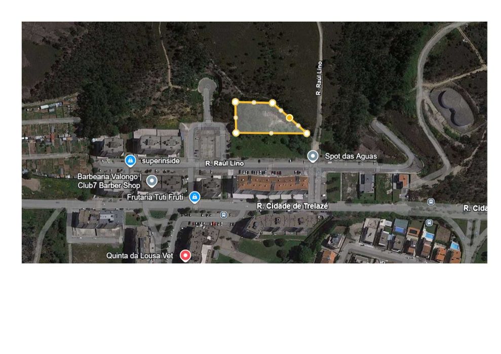 Terreno com projeto aprovado para construir 20 Apartamentos em Valongo