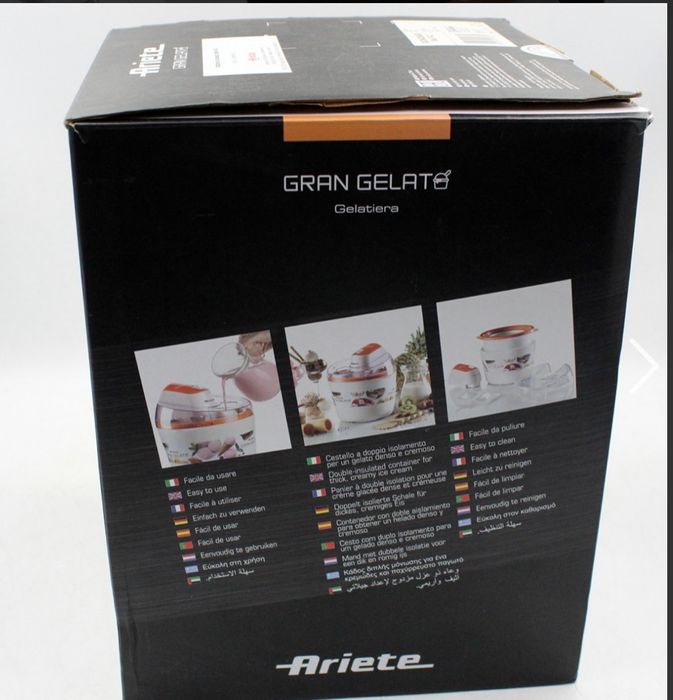 Maszynka do lodow ariete 642 gran gelato 1.5l