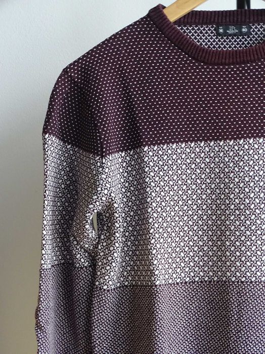 Camisola de malha bordeaux Lefties