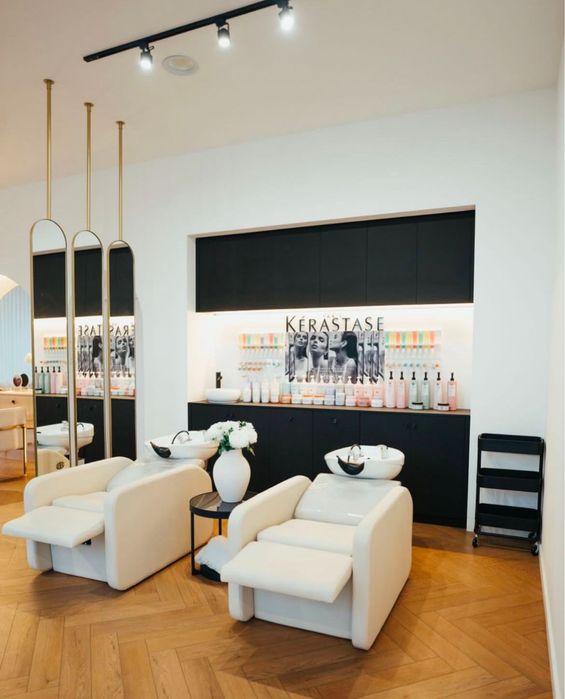 Montagem de cabeleireiros!