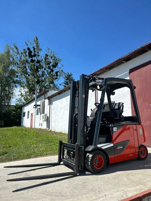 Штабелер електричний Навантажувач  1414 Навантажувач LINDE E18PH-02 1.8t 4.56m