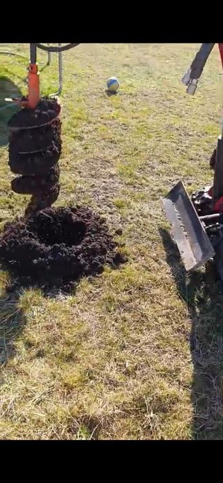 Wiertnica spalinowa świder do gleby