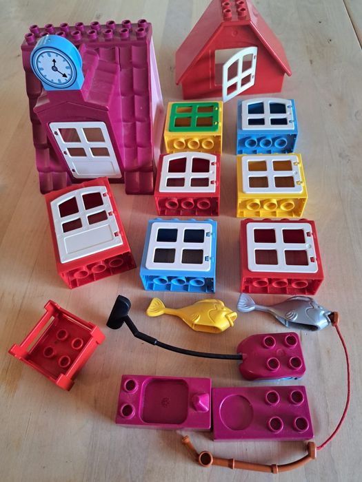 Klocki LEGO duplo do zabawy w dom, mix