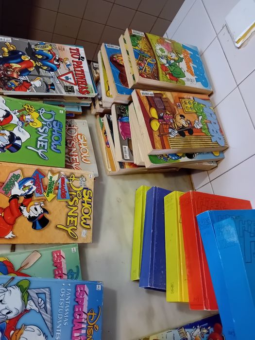 Conjunto de 53 Livros Banda Desenhada Disney