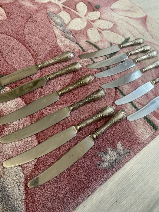 Ножи мельхиор . Новые