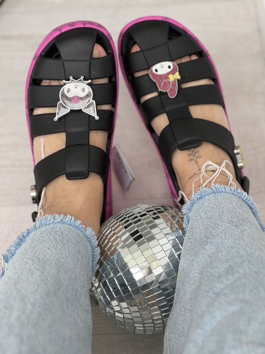 Крокси жіночі Crocs Hello Kitty 39 та 40-41