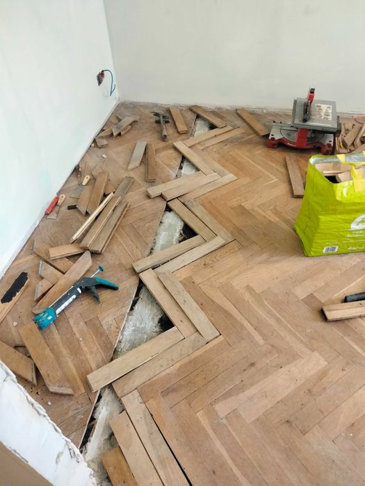 Cyklinowanie deski parkiety Bezpyłowe  Gwarancja VAT Całe Trójmiasto