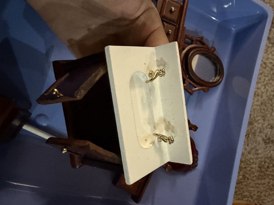 Conjunto mobiliario casa de bonecas