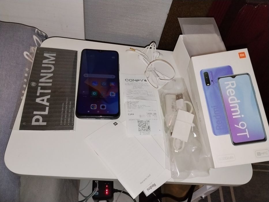 Телефон редми 9т полный набор