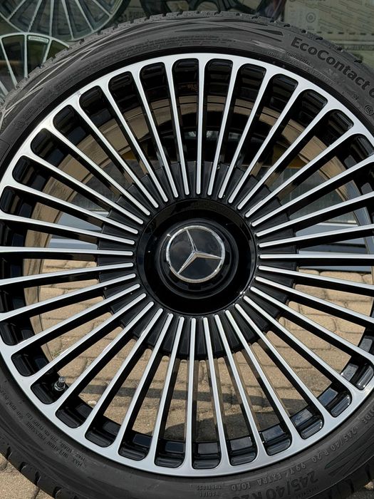 Nowe koła Mercedes 20" cali S klasa w223 czarno srebrne wieloszprychowe
