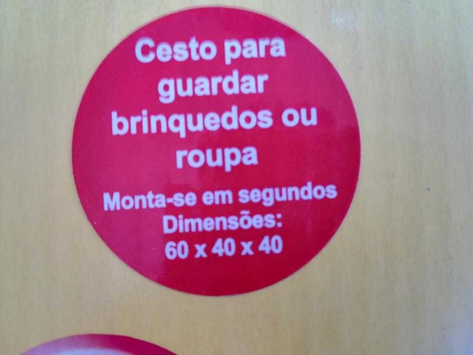 Cesto Arrumação Noddy (5 euros cada se comprar 12 unidades)