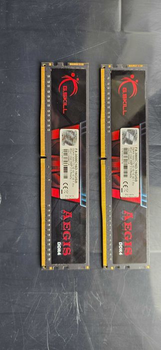 Memória RAM DDR4 16GB (2x8GB) 3000MHz G.Skill Aegis