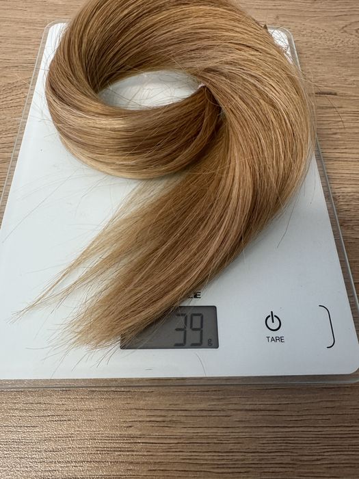 Włosy naturalne 40 cm nowe