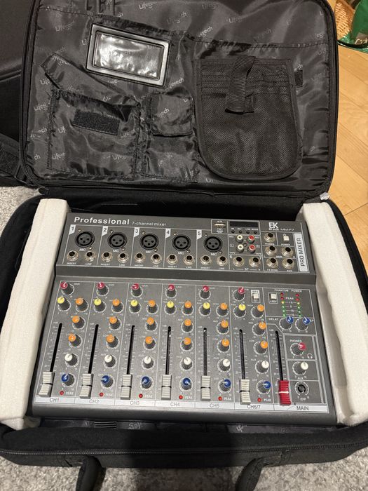 Mesa de som (7canais)