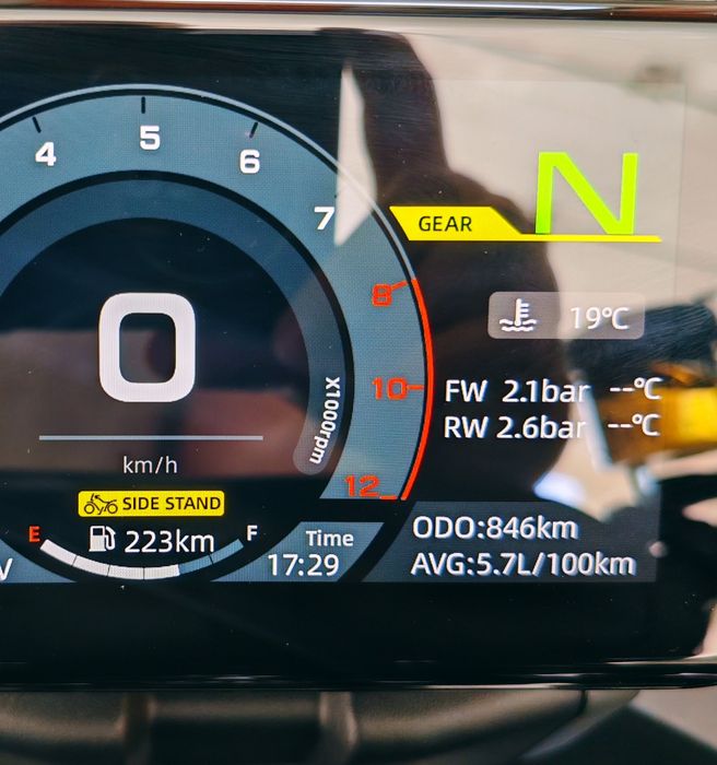CFMoto 700 MT, 846km, novo