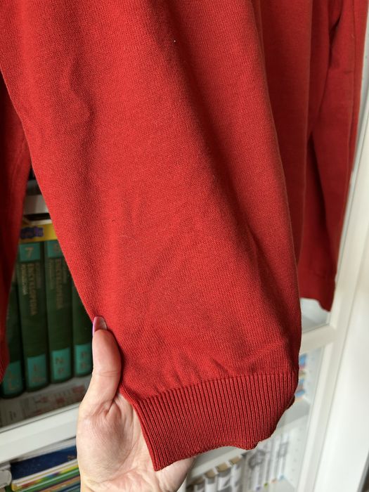 Czerwony męski sweter pako lorente 38