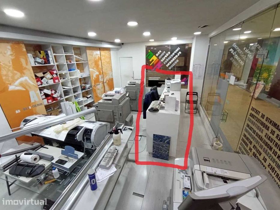 Balcão de Atendimento para Loja