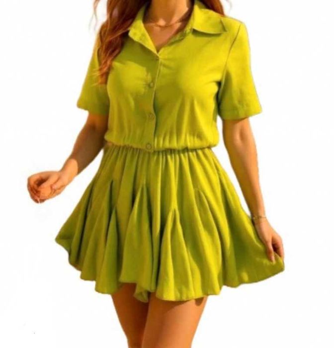 Vestido curto de mulher