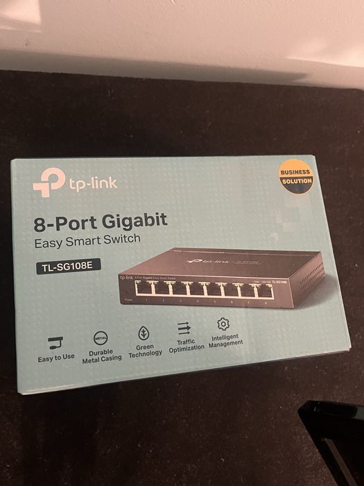 SwitchTP-Link TL-SG108E 8-Port Gigabit