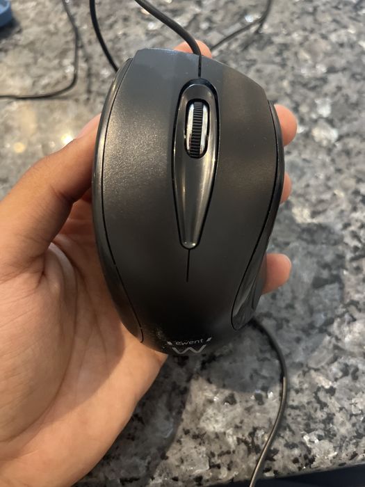 Mouse with cable