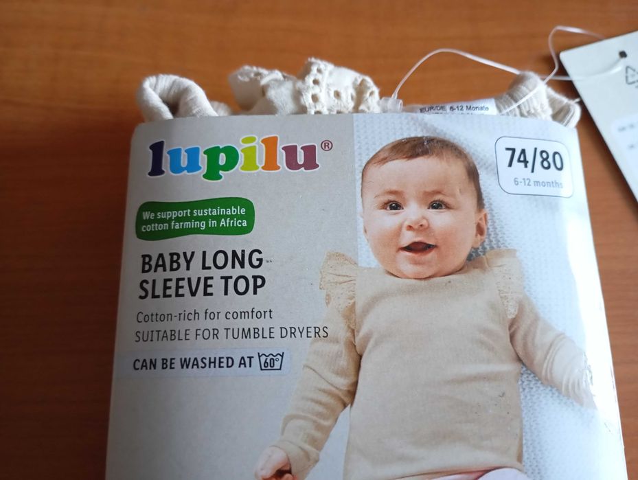 Bluzka niemowlęca dla dziewczynki 74/80