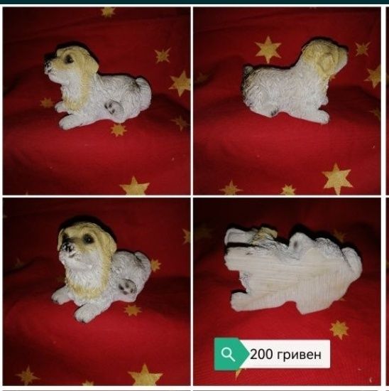 Винтажные фарфоровые статуэтки- кошки, собачки. Фигурки.