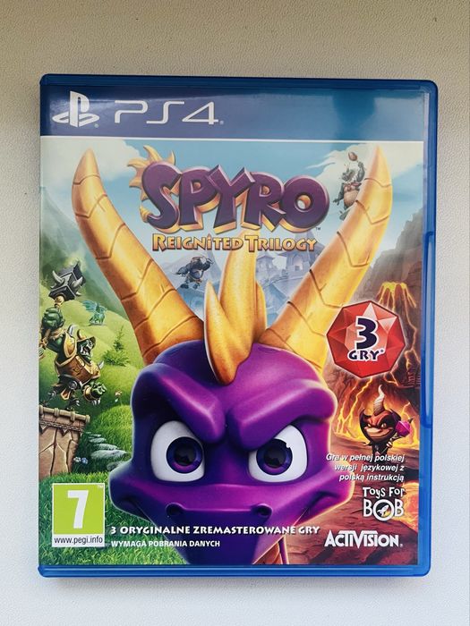 Spyro Trilogy PL - Ps4
