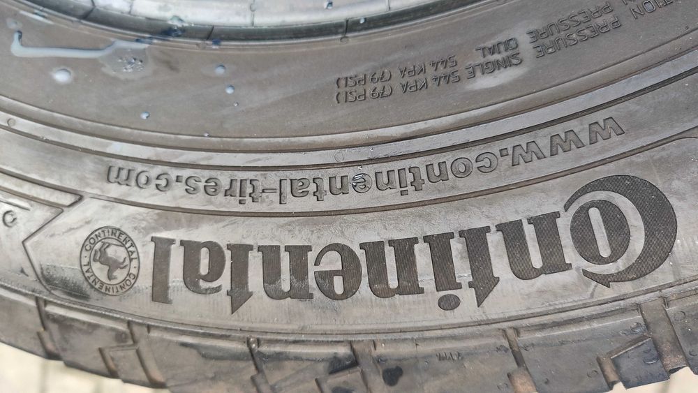Opony Letnie 215/65/16C Continental 2szt 6,5mm