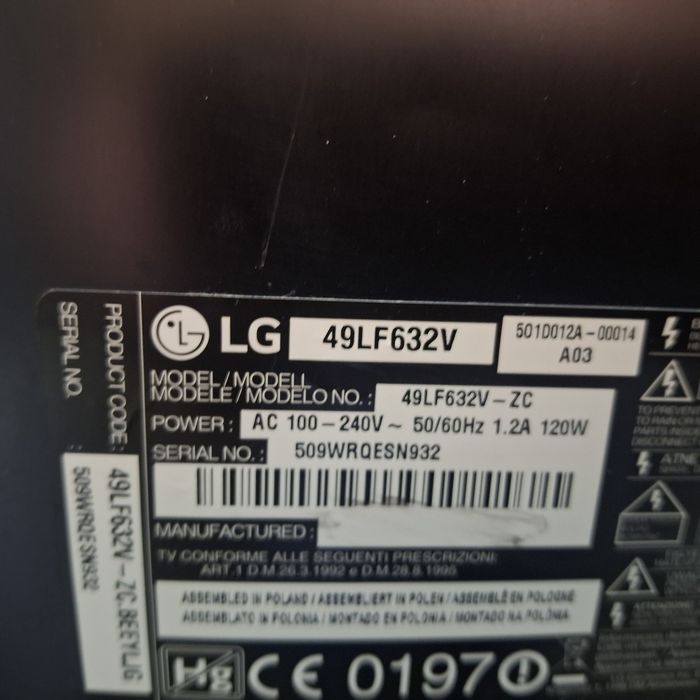 LG 50" 4K ULTRA Smart TV WiFi T2 S2  Телевізори,  має все можливе.