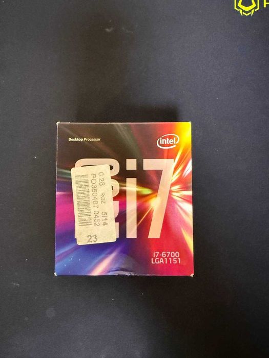 Процесор Intel I7-6700 + штатний радіатор з кулером.