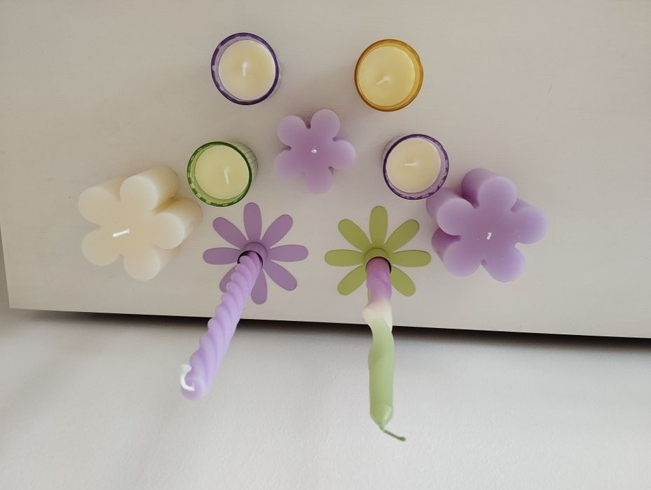 Conjunto de velas lindíssimo