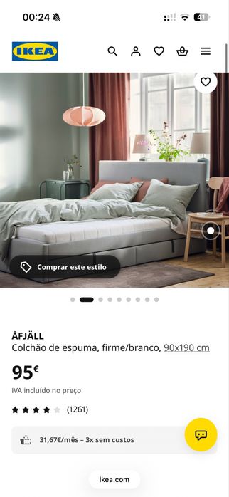 Cama 90x190cm Tecido Bege (com ou sem colchao) Tenho 2