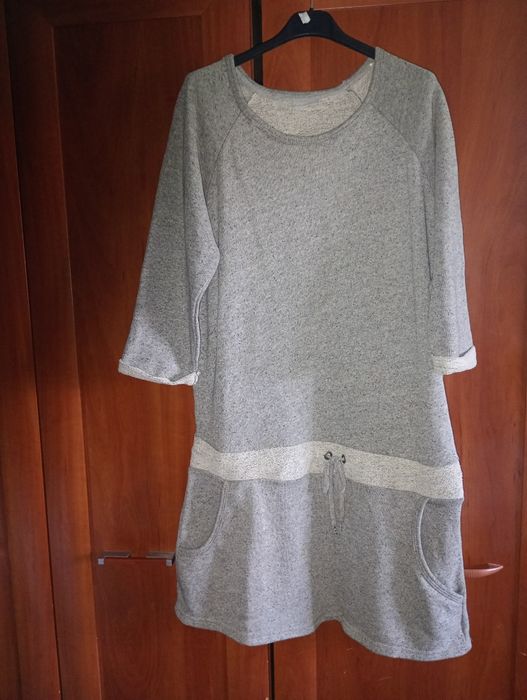Duża szara tunika