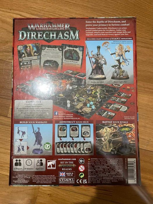 Warhammer Underworlds Direchasm Novo/Selado