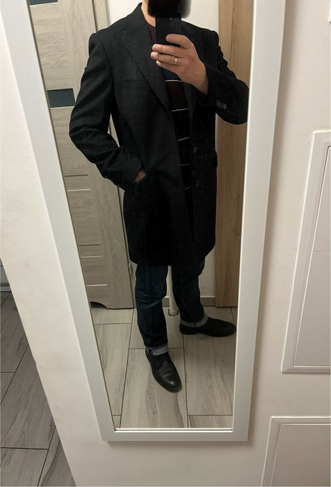 Elegancki płaszcz męski Vistula