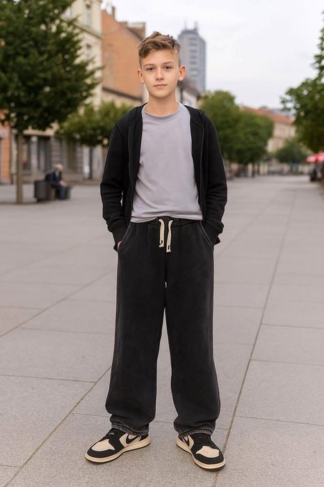 Szerokie spodnie dziecięce