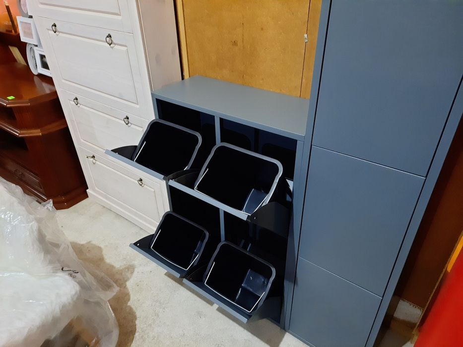 Szafka metalowa na segregację odpadów RATY