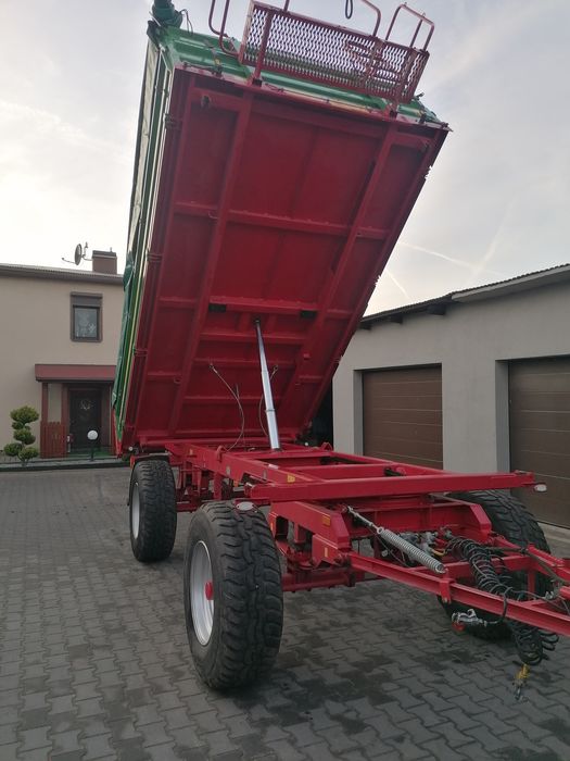 Przyczepa rolnicza Metaltech DB8 8 ton, pierwszy właściciel