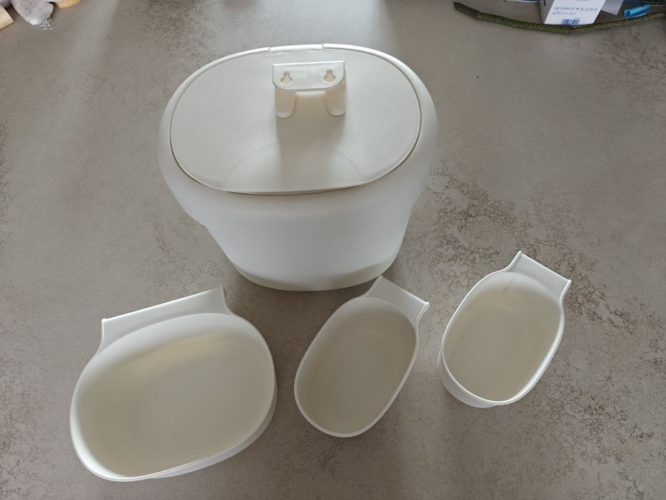 Kosz i przybornik Ikea Onsklig do przewijaka