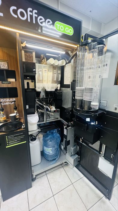 Готова кав’ярня самообслуговування Coffee To Go