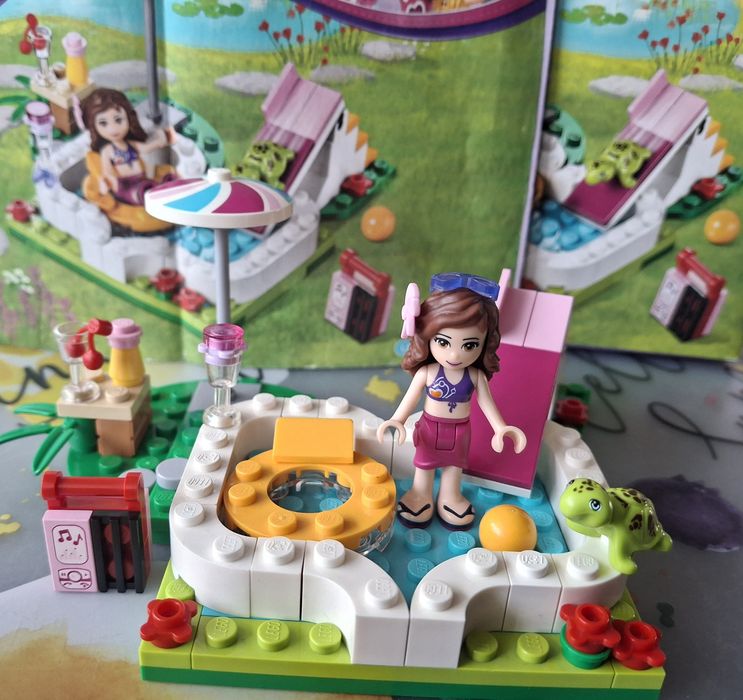 Klocki lego friends 41090 ogrodowy basen Oliwii