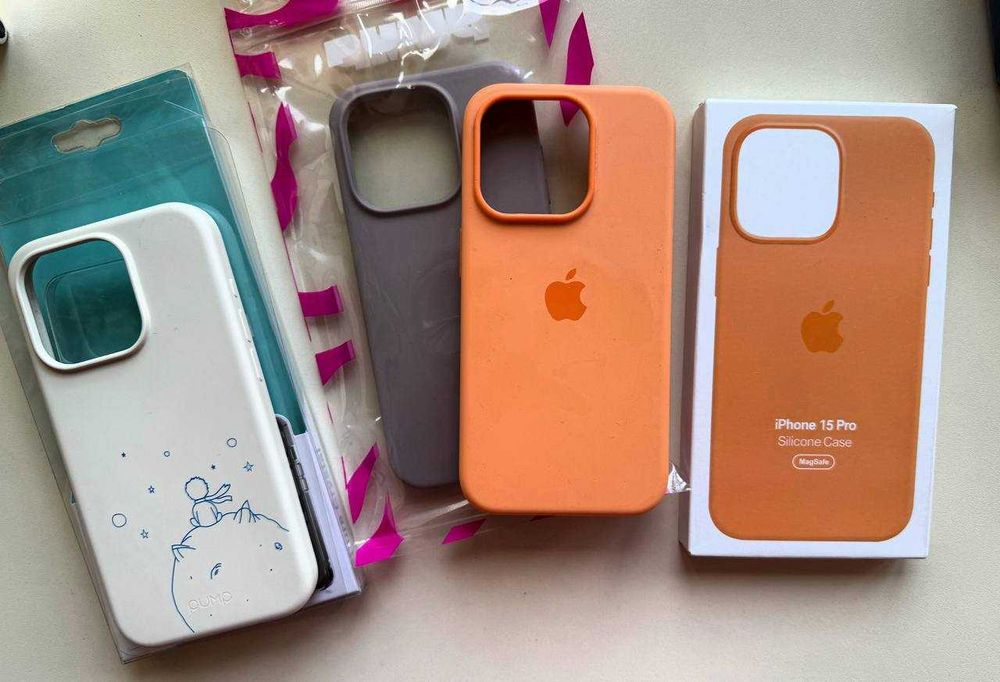 Чохли для iPhone15pro в ідеальному стані(чохол iPhone 15 pro)