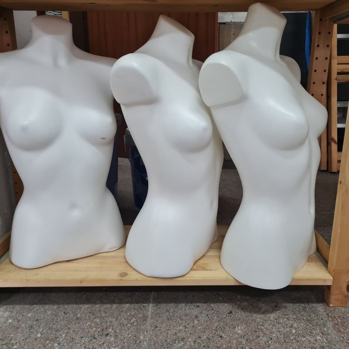Bustos/manequins homem,  mulher