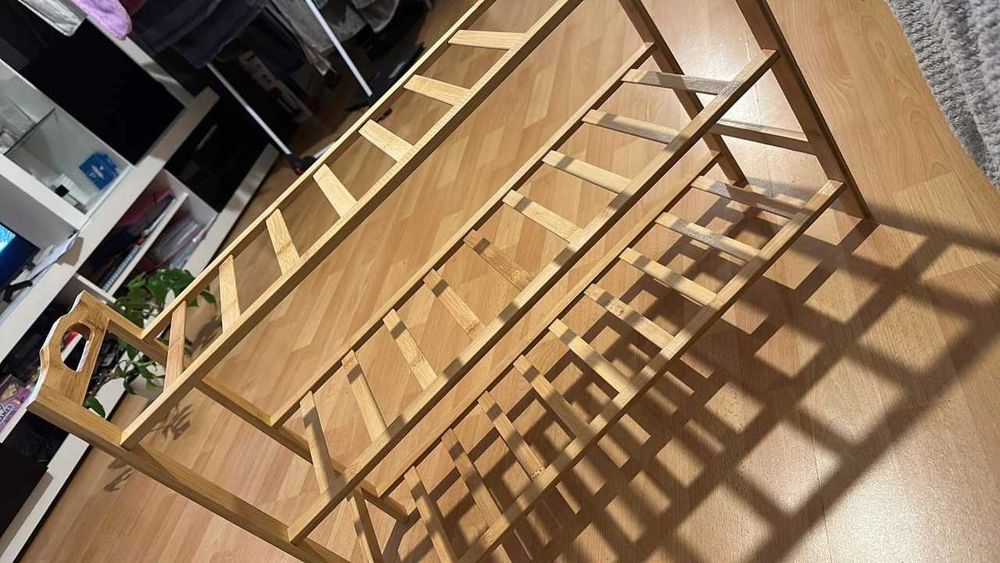 Bambusowy regał na buty 3 poziomy Astaria