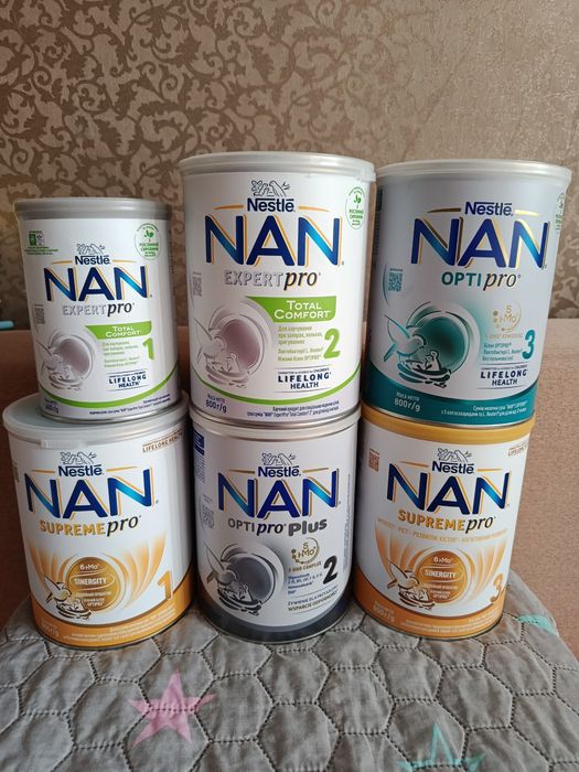 Детская смесь "NAN".
