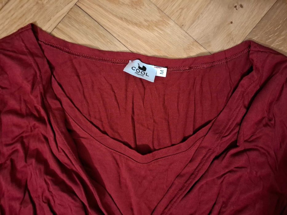 Sukienka do karmienia. Cool mama. Rozmiar M. Czerwona.
